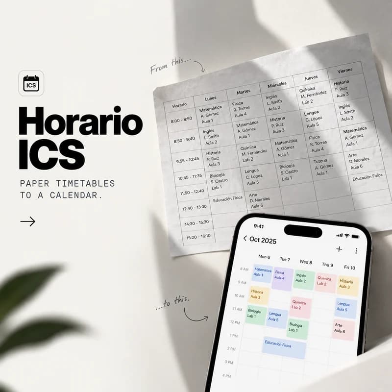 Horario ICS — thumbnail